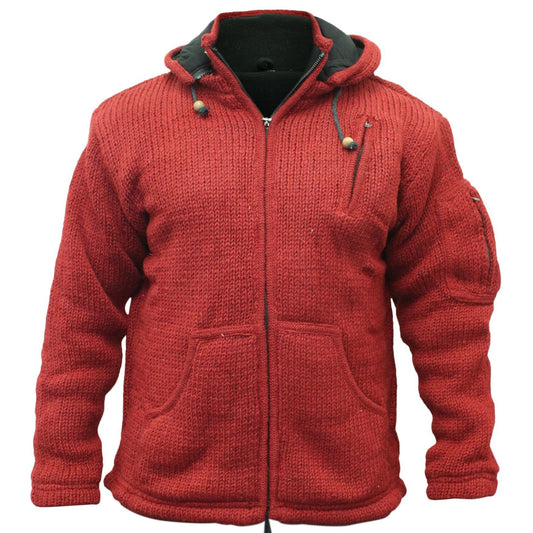 Men's Detachable Hippie Hoodie Jacket
