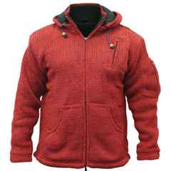 Men's Detachable Hippie Hoodie Jacket