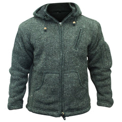 Men's Detachable Hippie Hoodie Jacket