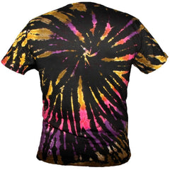 Our best selling staple unisex tie dye t-shirt. Nail the DIY tie-dye trend the easy way. Features a crew neck, drop shoulders, dad cut style in a soft, cotton. There are so many colours available in this bright and eye catching style that it'll be hard to decide what design to pick! 