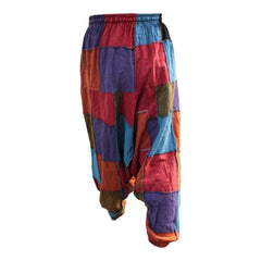 WOMEN PATCHWORK SUMMER FESTIVAL HIPPIE HAREM TROUSER