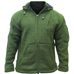 Men's Detachable Hippie Hoodie Jacket