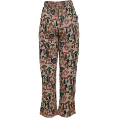 Womens Hippie Trouser Mushroom Print Harem Pants Elastic Waist Yoga Boho Pajama