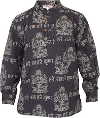 Men's Light Weight Symbol Print Shirt