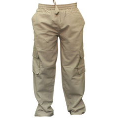 MENS PLAIN COLOUR HEMP HIPPIE COMBAT TROUSERS