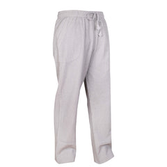 WOMENS PLAIN TROUSERS ELASTICATED WAIST YOGA PANTS WITH POCKETS