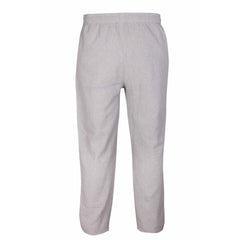 WOMENS PLAIN TROUSERS ELASTICATED WAIST YOGA PANTS WITH POCKETS