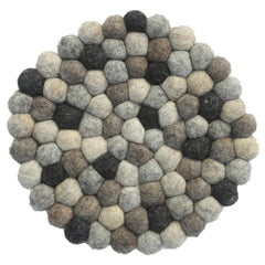 WOOLLEN POT TRIVET WITH HEAT RESISTANCE HANDMADE NON SLIP PAN HOLDER