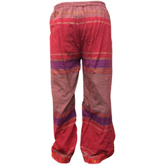 WOMEN MULTICOLOURED HIPPIE WRAP TROUSER PANTS