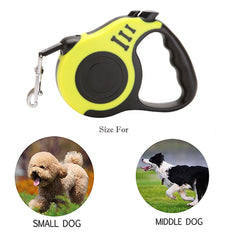 Retractable Pet Leash Anti-Slip Automatic Traction Rope