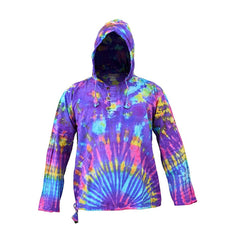 Men's Tie Dye Hoodie Shirt