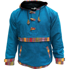 Men's Fleece Lined Light Hoodie Shirt