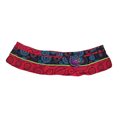 WOMEN REVERSIBLE BOTH SIDE WRAP ROUND HIPPIE POPPER SKIRTS