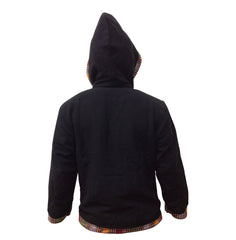 Unisex Woven Cotton Fleece Lined Pull Over