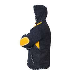 Men's Contrast Stitch Wool Pullover