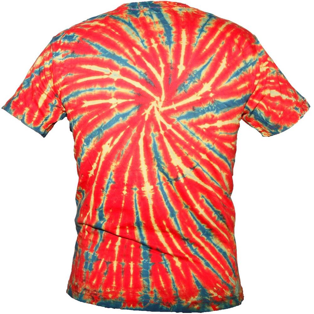 Our best selling staple unisex tie dye t-shirt. Nail the DIY tie-dye trend the easy way. Features a crew neck, drop shoulders, dad cut style in a soft, cotton. There are so many colours available in this bright and eye catching style that it'll be hard to decide what design to pick! 