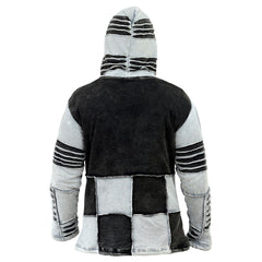 Women's Stonewashed Gothic Hippie Hooded Jacket