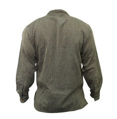 mens-pinstripe-collarless-classic-summer-shirt