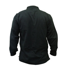 mens-pinstripe-collarless-classic-summer-shirt