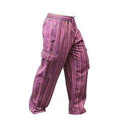 multicolour-striped-wide-leg-unisex-trousers