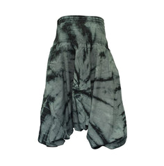 Tie Dye Harem Pants, Colourful Yoga Boho Baggy Trousers Hippie Clothes