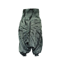 Tie Dye Harem Pants, Colourful Yoga Boho Baggy Trousers Hippie Clothes