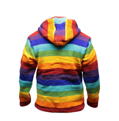 rainbow-stripe-zip-up-sweater-hoodies-for-men