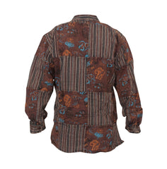 stonewashed-printed-patchwork-long-sleeve-shirts-for-men