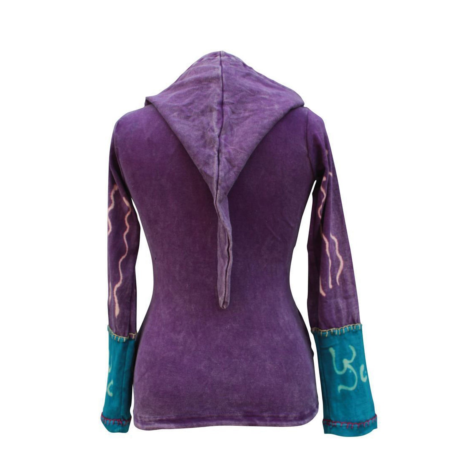 sun-flames-floral-print-hoodie-jacket-for-women