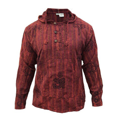 symbol-printed-striped-hoodie-shirts-for-men