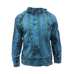 symbol-printed-striped-hoodie-shirts-for-men