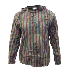 symbol-printed-striped-hoodie-shirts-for-men