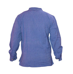 Men's Summer Thin Pinstripe Grandad Shirt